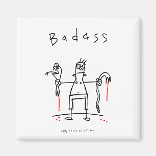 Badass ormgrabb magnet