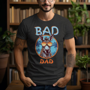 Badass Pappa Coola Trippy Donkey Sunglasses Funny  T Shirt