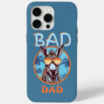 Badass Pappa Funny Donkey Coola Sunglasses Vacatio