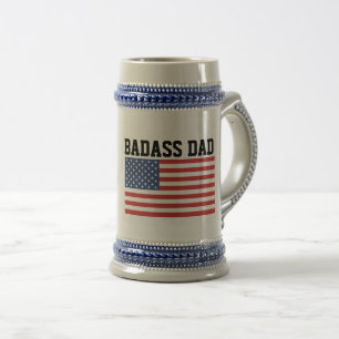 BADASS PAPPA PATRIOTISK NÖTKÖTT SEJDEL