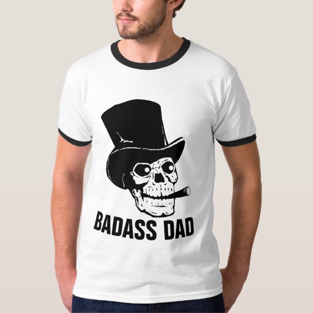 BADASS PAPPA T-Shirts (Framsida)