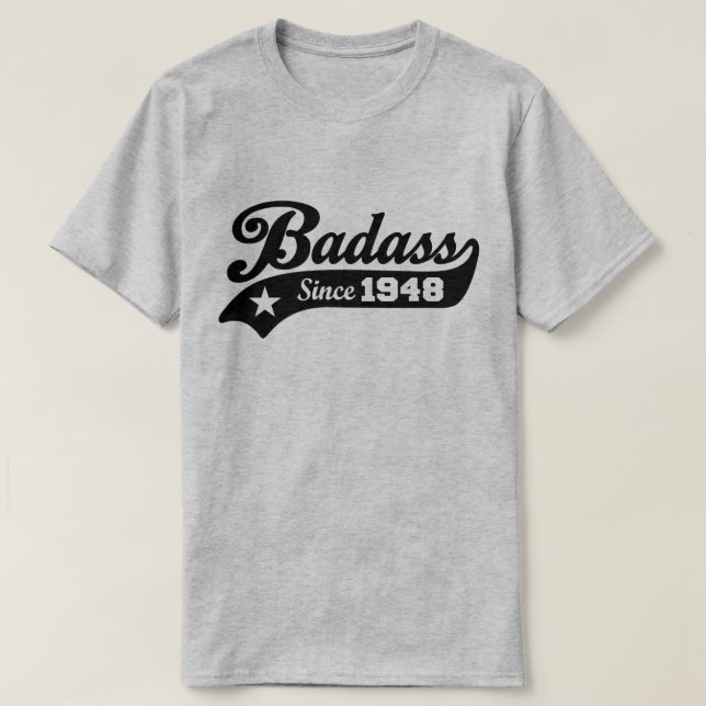 Badass sedan 1948 tee (Design framsida)