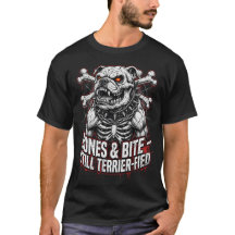Badass skelett Bulldog Gothic
