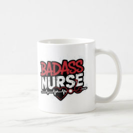 Badass-sköterska Kaffemugg