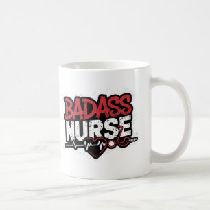 Badass-sköterska Kaffemugg