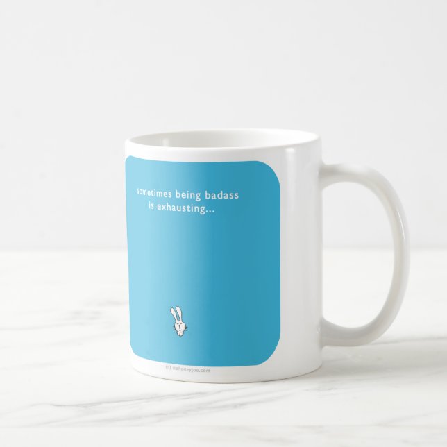 Badass som MJ1561 evakuerar ibland kaninen Kaffemugg (Höger)