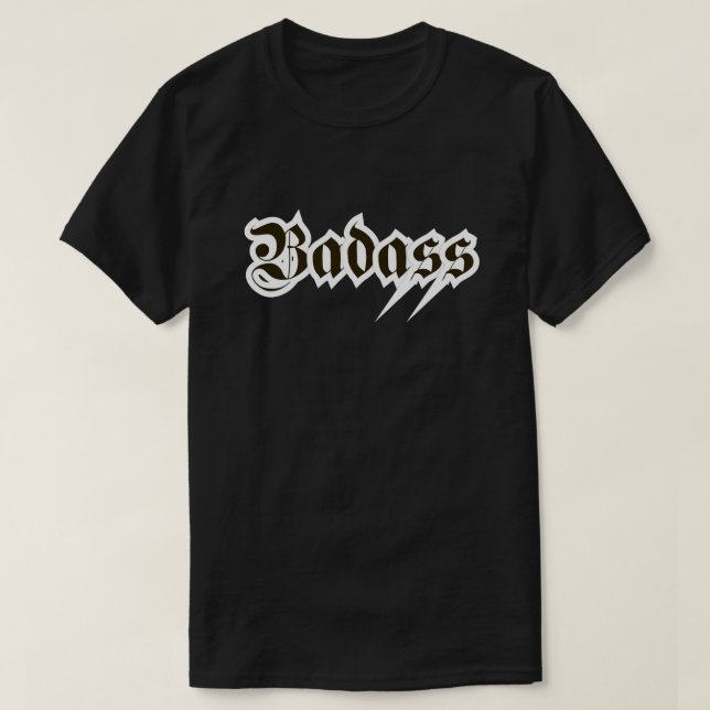 Badass Tee Shirt (Design framsida)