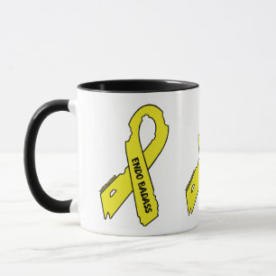 Badass/Torn Ribbon ...Endometrios Mugg
