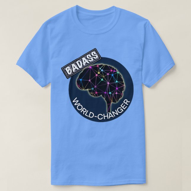 Badass världsväxlare t shirt (Design framsida)