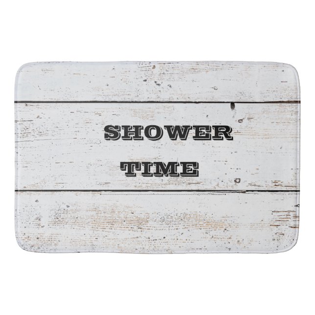 Badbadmatt på strandträningsteman badrumsmatta (Framsidan)