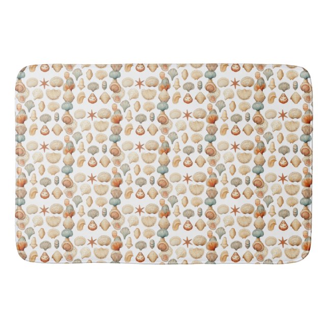 Badbadmatt på strandträningsteman badrumsmatta (Framsidan)