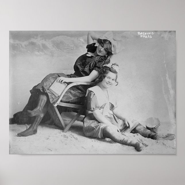 Badbeauties - århundradets badklänning poster (Framsidan)