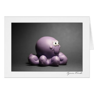 Badbläckfisk Hälsningskort