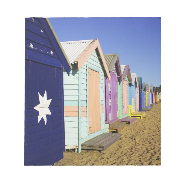 Badboxar, Mitten Brighton Beach, hamn Anteckningsblock (Framsida)