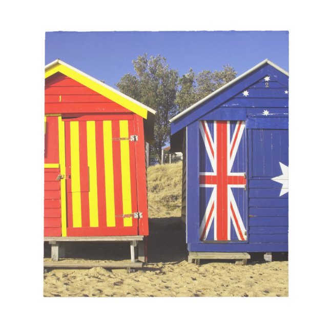 Badboxar, Mitten Brighton Beach, Port 2 Anteckningsblock (Framsida)