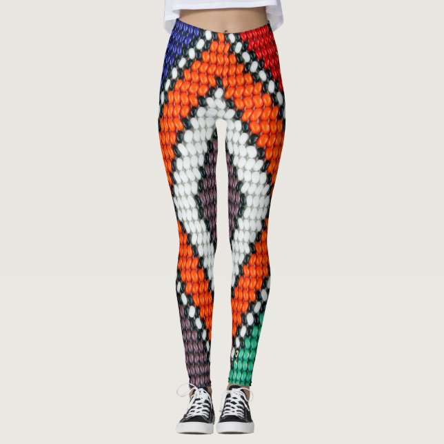 Bädda baljväxter leggings (Framsida)