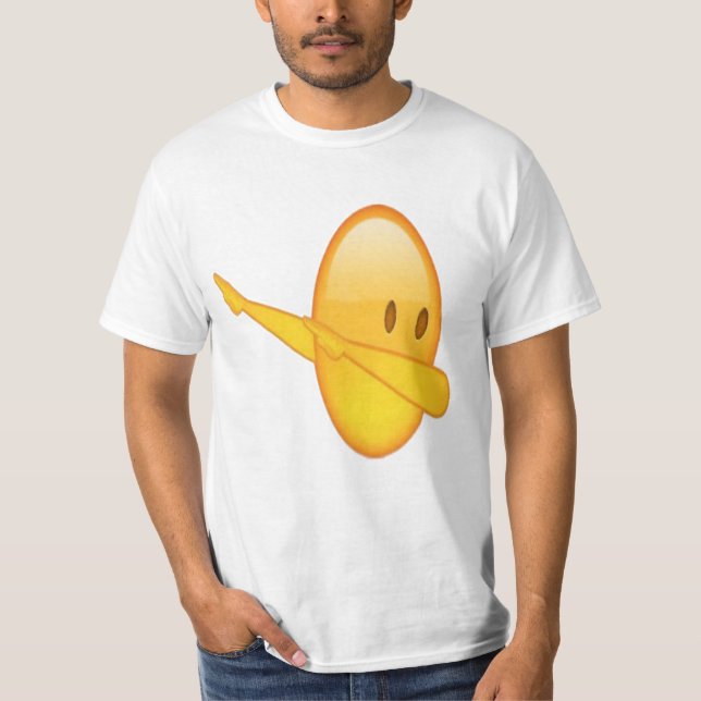 Badda den Emoji T-tröja T-shirt (Framsida)