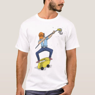 Badda den roliga förmyndaregåvan för dörrvakt t shirt