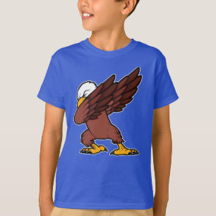 Badda den roliga klickfågeln för örn t shirt
