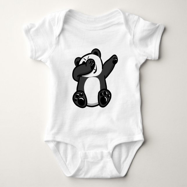 Badda djurpandaen tee shirt (Framsida)