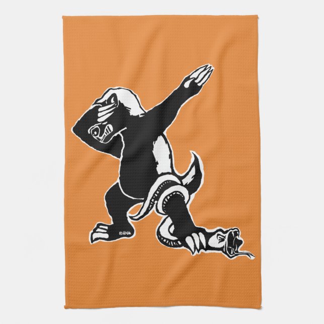 Badda honey badger kökshandduk (Vertikal)
