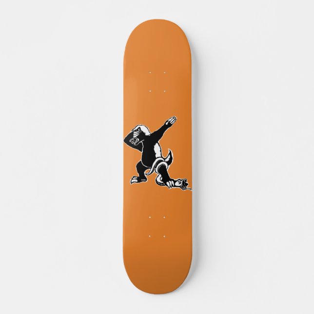 Badda honey badger mini skateboard bräda 18,5 cm (Framsida)