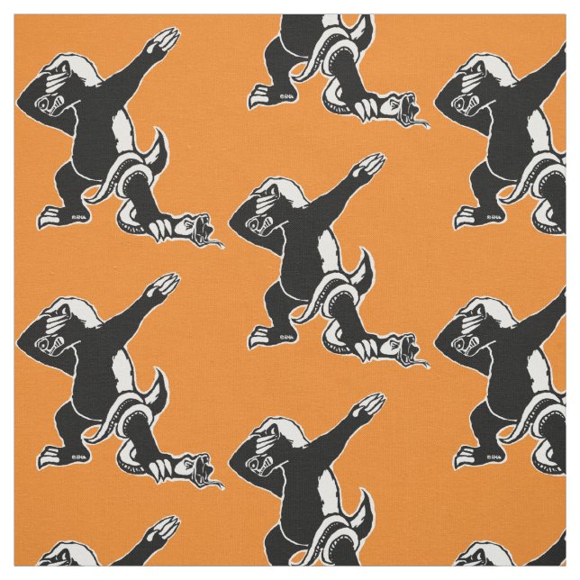 Badda honey badger tyg (Provkarta)