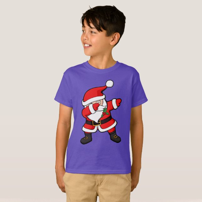 Badda jultomtenjulklicken tee shirt (Hel framsida)