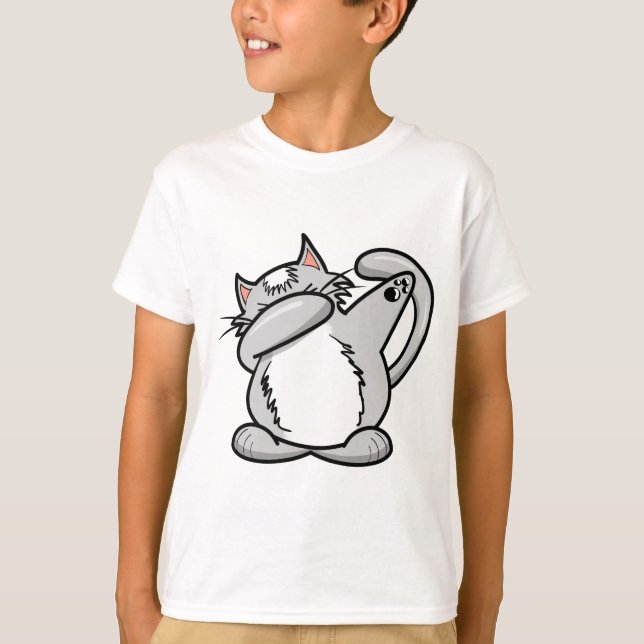 Badda katten t-shirt (Framsida)
