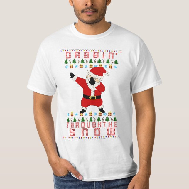 Badda Santa T-shirt (Framsida)