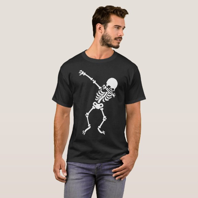 Badda skelett t-shirt (Hel framsida)