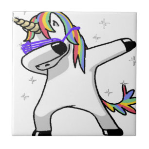 Badda Unicorn Kakelplatta