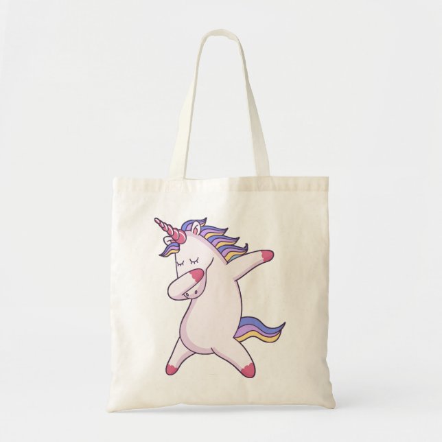 Badda Unicorn Tygkasse (Framsidan)
