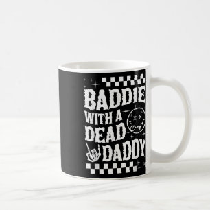 Baddie med en död pappa död Pappa Klubb-Mörk Kaffemugg