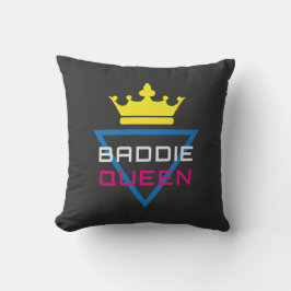 Baddie Queen Crown Y2K Kudde
