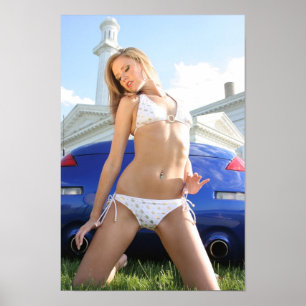 Baddräktchick Poster