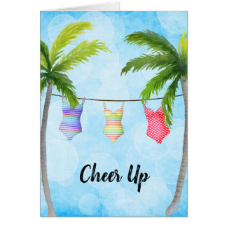 Baddräktjubel upp kort