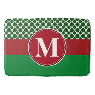 Baddruk, anpassningsbar monogrammall badrumsmatta