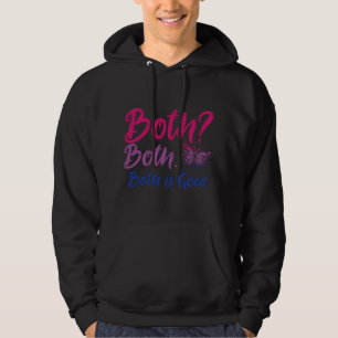 Både är bra rolig bi-prismålning LGBTQ-gåva B Hoodie