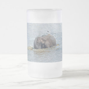Badelefant Frostat Ölglas