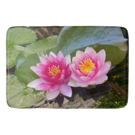 Badematte Seerose Badrumsmatta