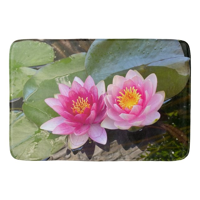 Badematte Seerose Badrumsmatta (Framsidan)