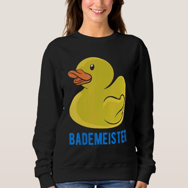 Bademeister Rubber Anka Anka Duckling Squeaky Anka T Shirt (Framsida)