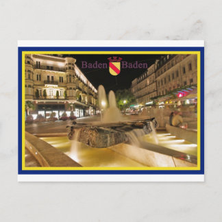 Baden-Baden Ansichtskarte Vykort