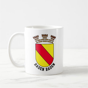 Baden Baden-jacka av arm - TYSKLAND Kaffemugg