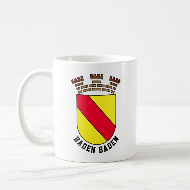 Baden Baden-jacka av arm - TYSKLAND Kaffemugg (Vänster)