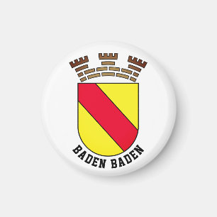 Baden Baden-jacka av arm - TYSKLAND Magnet