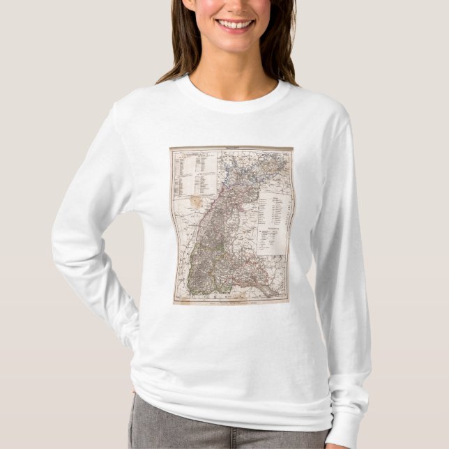 Baden Tyskland T Shirt (Framsida)