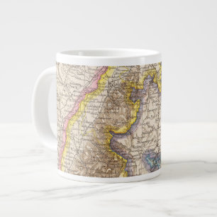 Baden Tysklandare Atlas Karta Jumbo Mugg
