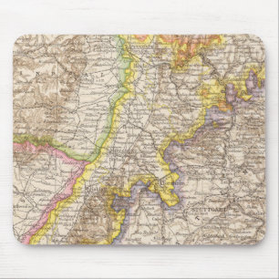 Baden Tysklandare Atlas Karta Musmatta